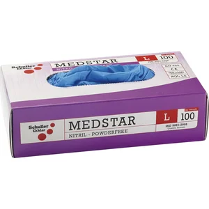 SCHULLER Einweghandschuhe Med Nitril XL - 100 Stück