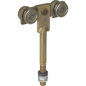 Rollapparat HELM 320L zweipaarig mit Drehlager, Stahl verzinkt, gelb