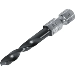 FEIN Vario Spiralbohrer HSS 64 HRC TiAlN 6-kant Schaft ø 8,5 mm für M10
