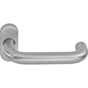 OGRO Drückerlochteil PREMIUM 8100 FS/6620 - mit Rosette, Edelstahl matt