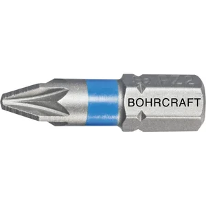 BOHRCRAFT Bit-Einsatz mit Farbring 1/4"sechskant PZ 1 Länge 25 mm