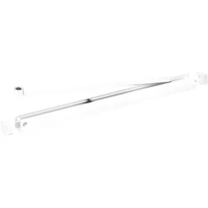 GEZE Gleitschiene TS 5000 ECline, integrierte Öffnungsunterstützung, weiß