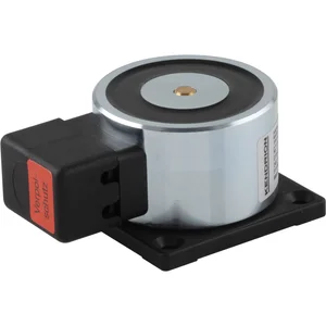 Haftmagnet mit Befestigungsplatte u. Anschlussklemme, Gr. 06, Stahl verzinkt