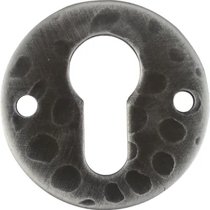 SCHÖSSWENDER Zylinderrosette Elga PZ, ø 52 mm, Höhe 3 mm, schwarz passiviert