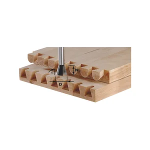 FESTOOL Grat/Zinkenfräser HW 15 Grad ø 13,8 mm