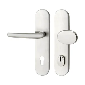 SH-Wechselgarnitur BRÜNN-auf Schild PZ92, mit Kzs., Edelstahl