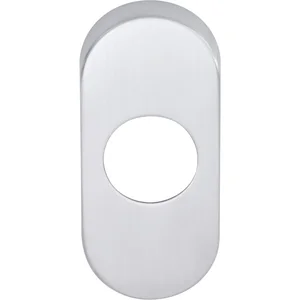 OGRO Drückerrosette PREMIUM 6621 - mit Hochhaltefeder, 23,5 mm, silber elox