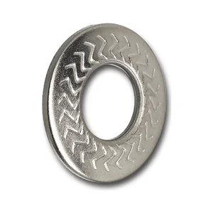 SKM M12 Edelstahl A4 Sperrkantscheibe für normale Kopfauflagen