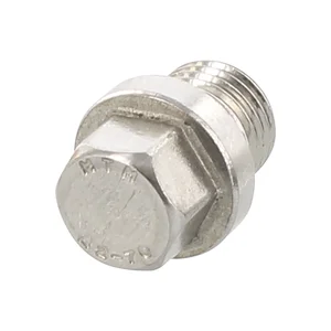 DIN910 G 1/2" Edelstahl A2 Verschlussschraube mit Rohrgewinde