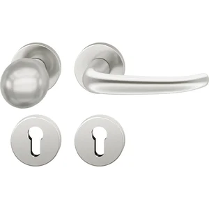 FSB Feuerschutz Wechselgarnitur 79 1053 AGL DIN PZ, links, silber eloxiert