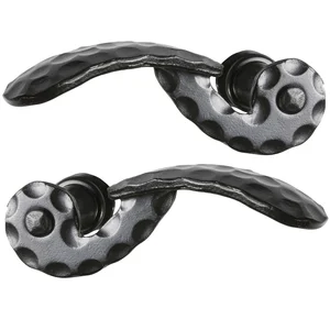 HALCÖ Drückerpaar SILL - universal, Stahl schwarz lackiert