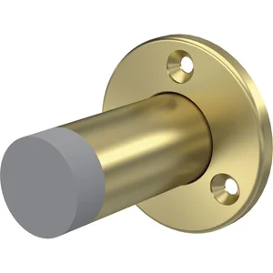 KWS Wandtürpuffer 2012 ø 55 mm, Höhe 120 mm, Messing matt