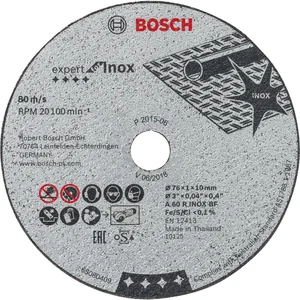 BOSCH Trennscheibe Expert for Inox ø 76 x 1 x 10 mm (5 St)