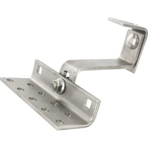 Vario-Solardachhaken 140X56X5/6 mm Edelstahl A2