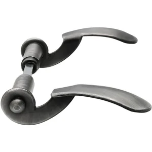 SCHÖSSWENDER Drückerpaar ELITE, Ansatz 18 mm, schwarz passiviert