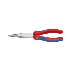 KNIPEX Flachrundzange mit Schneide DIN 5745 gerade Länge 200 mm