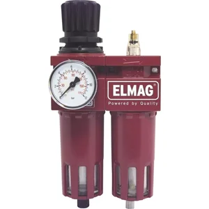 Druckluft Wartungseinheit mit Filter, Regler und Öler Anschlussgewinde 1/2"