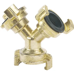 REHAU TECHNIK Verteiler 2-Weg 3/4 Zoll, 2 X 1/2"