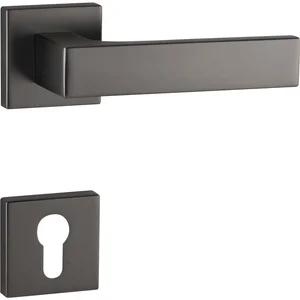 MARCHESI Drückergarnitur BUDAPEST Rosette PZ, 38-45 mm, Zamak vernickelt dunkel