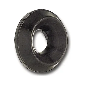 Rosette 90° M 8 Polyamid schwarz für Senkschrauben