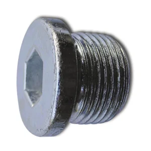 DIN908 5.8 M20x1.5 verzinkt Verschlussschraube zylindrisches, metr. Feingewinde