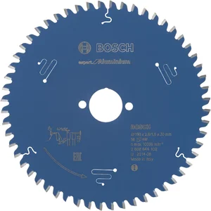 BOSCH Kreissägeblatt Expert for Aluminium ø 190 x 1,6 x 30 mm ZZ 56 (HLTCG) neg.