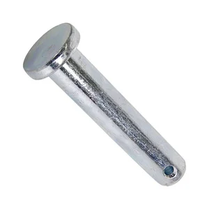 DIN1444 B12H11x60 Bolzen mit Kopf und Splintloch verzinkt