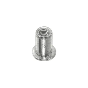 Blindnietmutter Flachkopf Rundschaft offen M 5 UT/FEF3 Stahl verzinkt