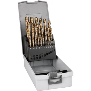 ALPEN Spiralbohrer-Kassette DIN338RN HSS Cobalt GRIP KP25 ø 1-13mm 25-teilig