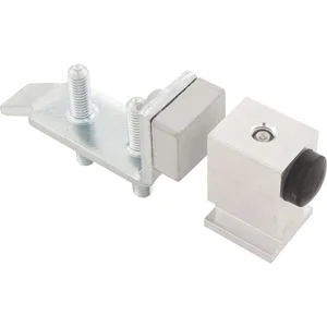 Stangenschloss-Schließplatte+Puffer Silent Stop f.HAWA Junior 80 verst.verzinkt