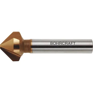 BOHRCRAFT Kegelsenker DIN335C Z=3 90 Grad HSS 25,0 mm Zylinderschaft 10,0 mm