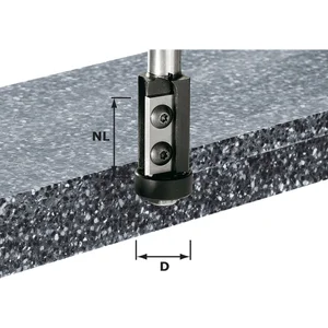 FESTOOL Wendeplatten-Bündigfräser HW 21 x 30 mm Schaft 12 mm