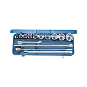 GEDORE Steckschlüssel-Satz 32EMZ 3/4"vierkant mit Zahnradknarre 14-teilig