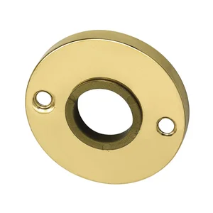 MARCHESI Drückerrosette 50 mm, Ansatz 18 mm, Messing poliert