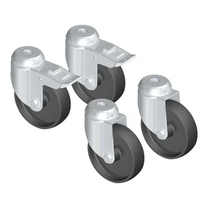 KEMPER Rädersatz zu Schweißerschutzwand 1 und 3-teilig