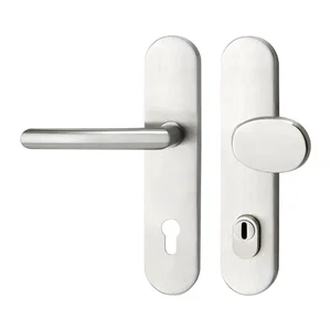 SH-Wechselgarnitur ARC - auf Schild PZ92, mit Kzs., Edelstahl, RC3, Höhe 16 mm