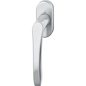 FSB Fenstergriff 34 1106 ovale Rosette, Edelstahl matt