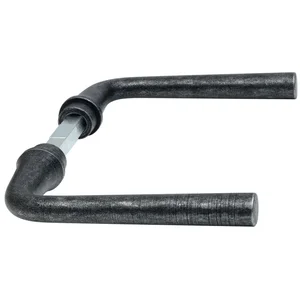 HALCÖ Drückerpaar SÖLL, Ansatz 18 mm, schwarz passiviert