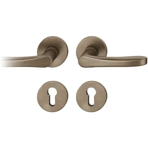 FSB Drückergarnitur 12 1106 ASL auf Rosette PZ, Bronze dunkel patiniert