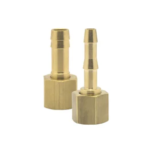 Druckluft Einschraubtülle Messing mit AG 1/2" für 9 mm Schlauch