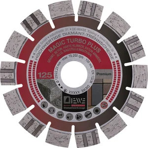 DIEWE Diamant Handtrennscheibe Magic 125 x 22.23/12 mm
