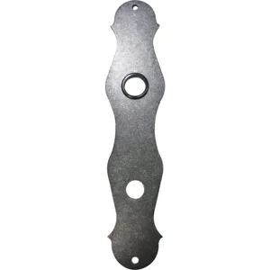 HALCÖ Langschild STUBAI - WC 90, verzinkt schwarz hell passiviert