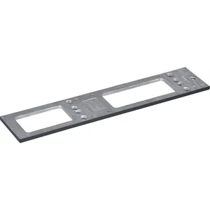 GEZE Montageplatte für TS 4000/5000, schwarz RAL 9005