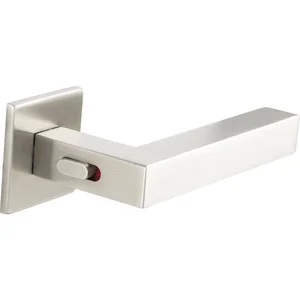 MARCHESI Drückerpaar SQUARE Smart Look, Türstärke 38-45 mm, Edelstahl matt