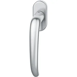 FSB Fenstergriff 34 1023 ovale Rosette, Edelstahl matt