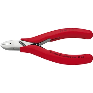 KNIPEX Elektronik-Seitenschneider 7701 DIN 9654 rund, kleine Facette, L=115 mm