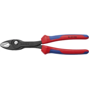 KNIPEX Frontgreifzange TwinGrip 8202, 2K-Griff, schwarz, 250 mm